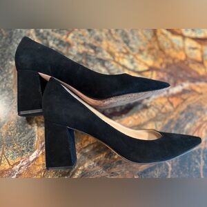 Marc Fisher Zala  Block Heel Pointy Toe Pumps